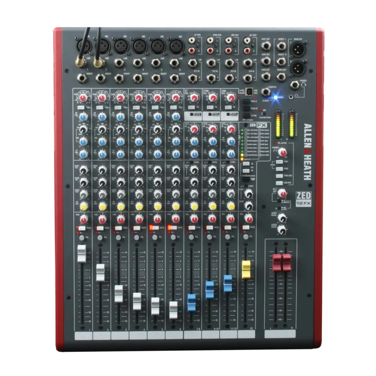 Allen & Heath ZED-12FX (ZED12FX) 12-канальный аналоговый микшер